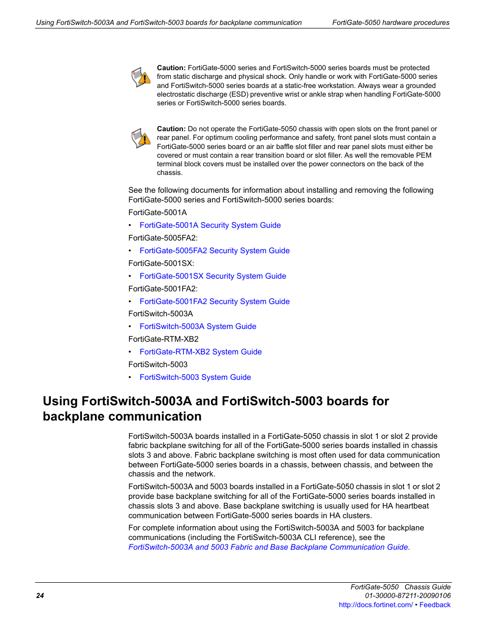 Fortinet FortiGate 5050 User Manual | Page 24 / 26