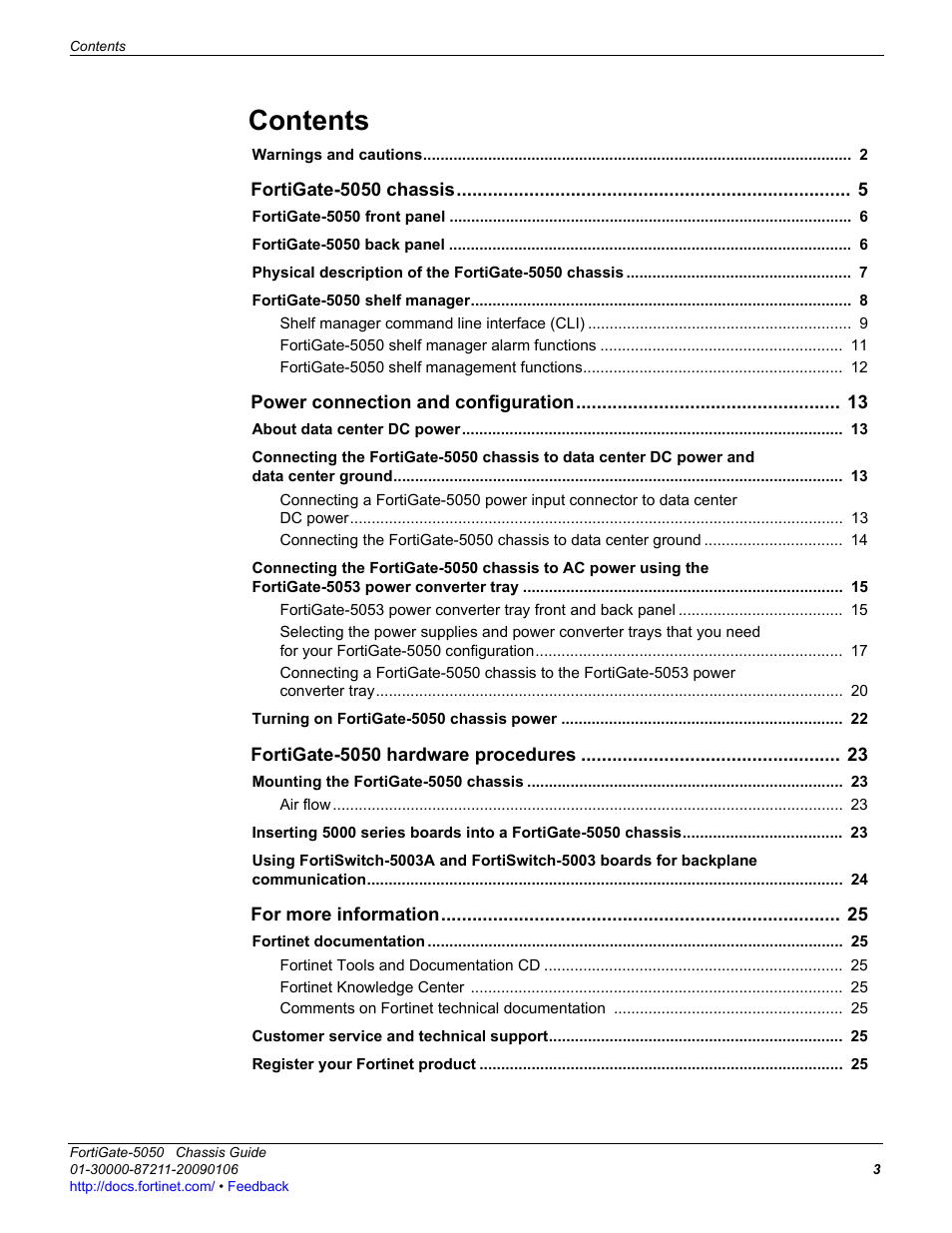 Fortinet FortiGate 5050 User Manual | Page 3 / 26