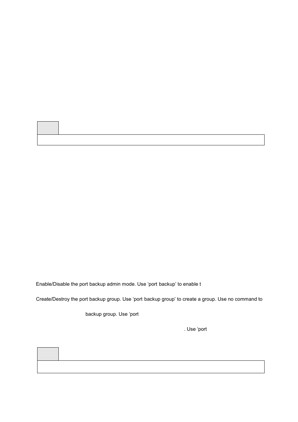 15 port backup, 1 show port backup, 2 port-backup | Fortinet 548B User Manual | Page 138 / 969