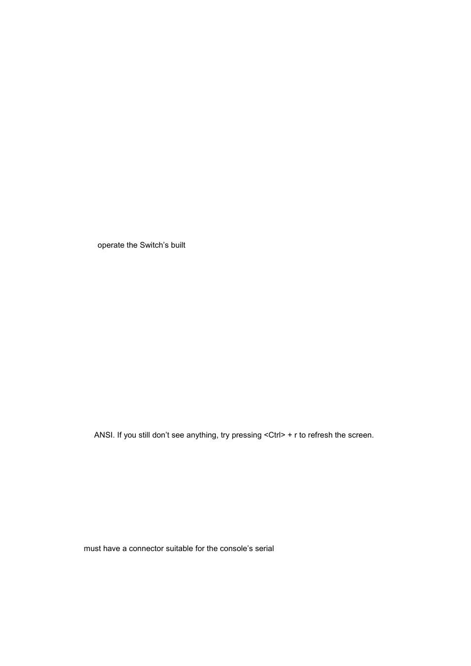 Console and telnet administration interface, 1 local console management, 2 set up your switch using console access | Local console management, Set up your switch using console access | Fortinet 548B User Manual | Page 21 / 969