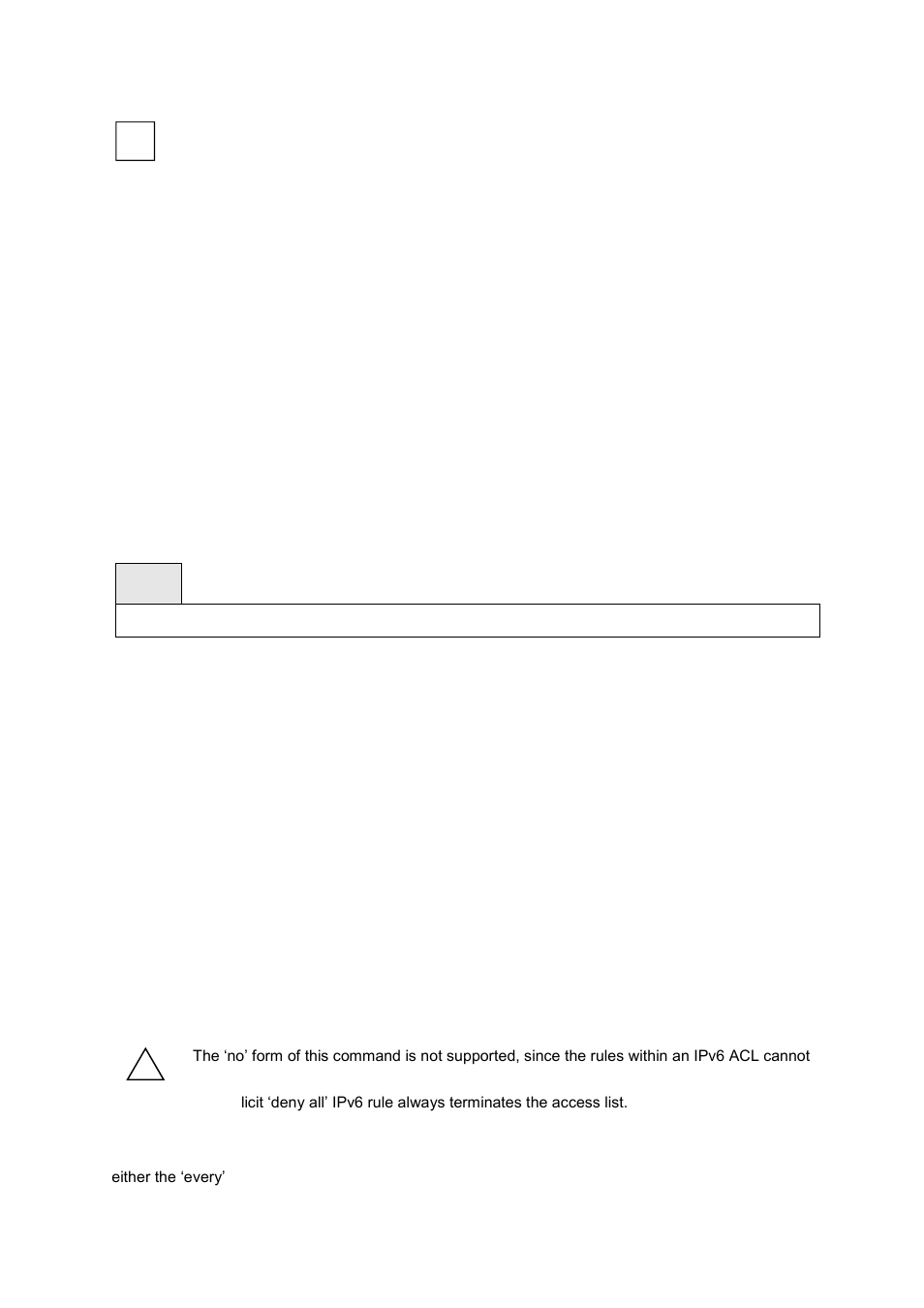 2 ipv6 access-list rename, 3 {deny | permit} (ipv6) | Fortinet 548B User Manual | Page 399 / 969