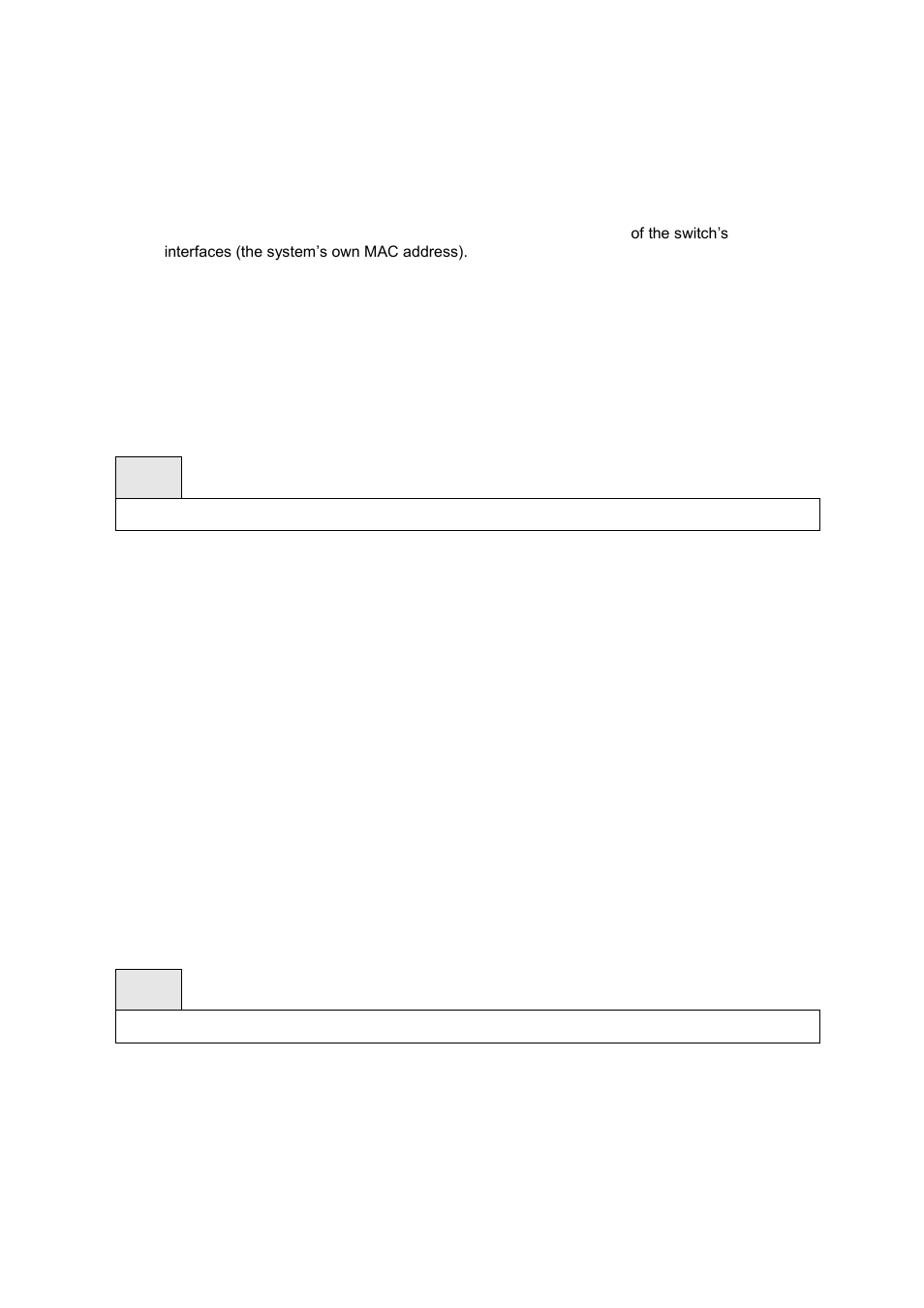 5 show mac-address-table gmrp, 6 show mac-address-table igmpsnooping | Fortinet 548B User Manual | Page 58 / 969