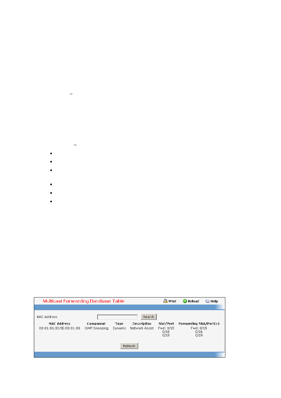 18 viewing multicast forwarding database | Fortinet 548B User Manual | Page 748 / 969