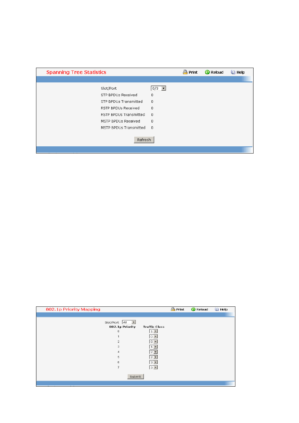 20 defining 802.1p priority | Fortinet 548B User Manual | Page 759 / 969