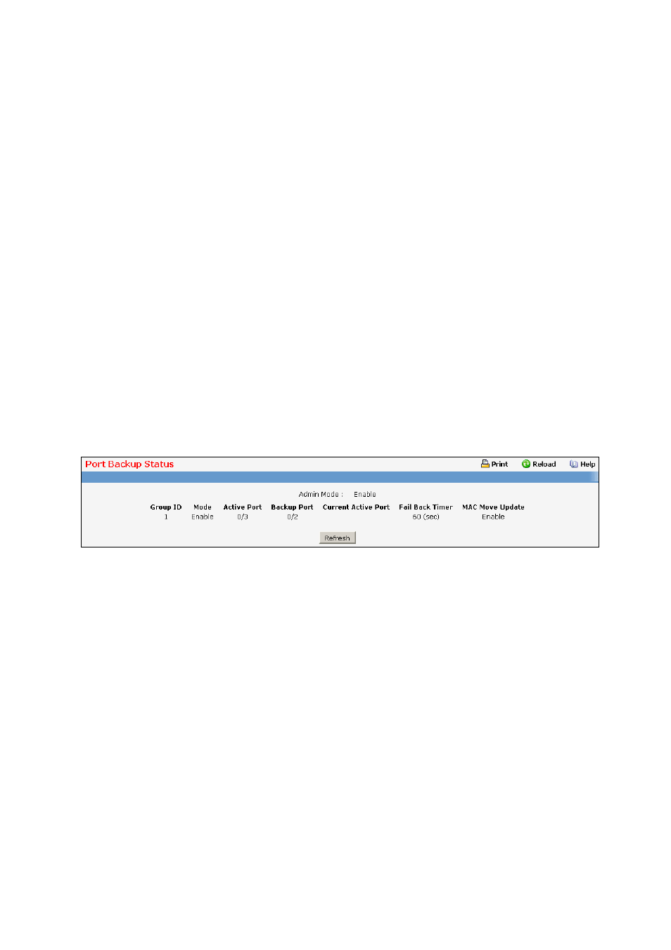 2 configuring port-backup status | Fortinet 548B User Manual | Page 782 / 969