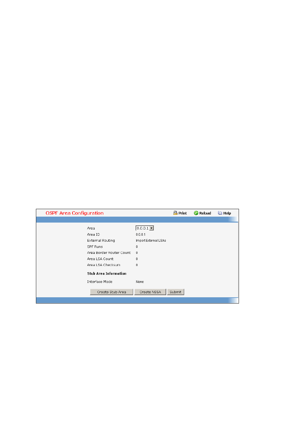 2 configuring area | Fortinet 548B User Manual | Page 794 / 969