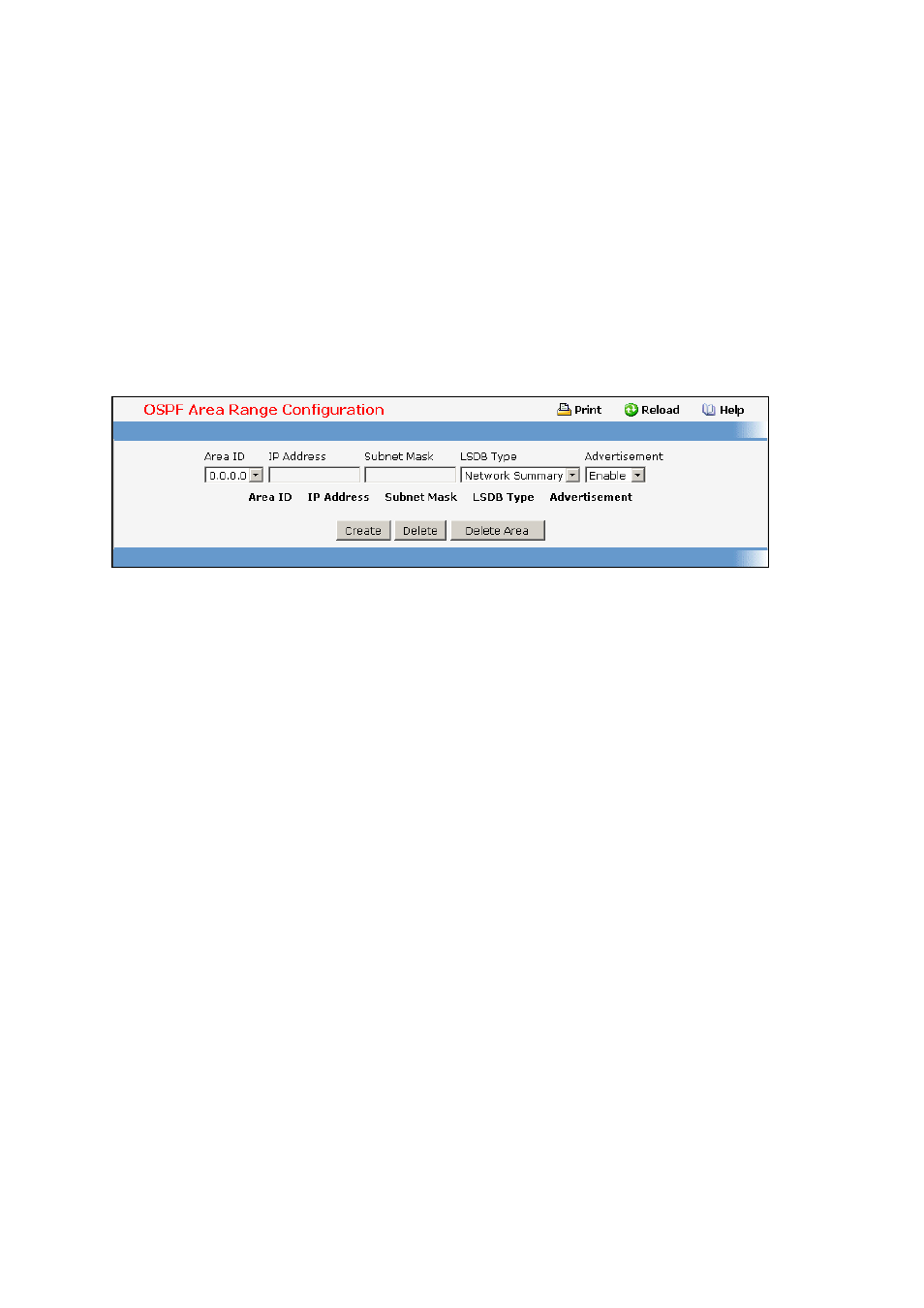 4 configuring area range | Fortinet 548B User Manual | Page 797 / 969