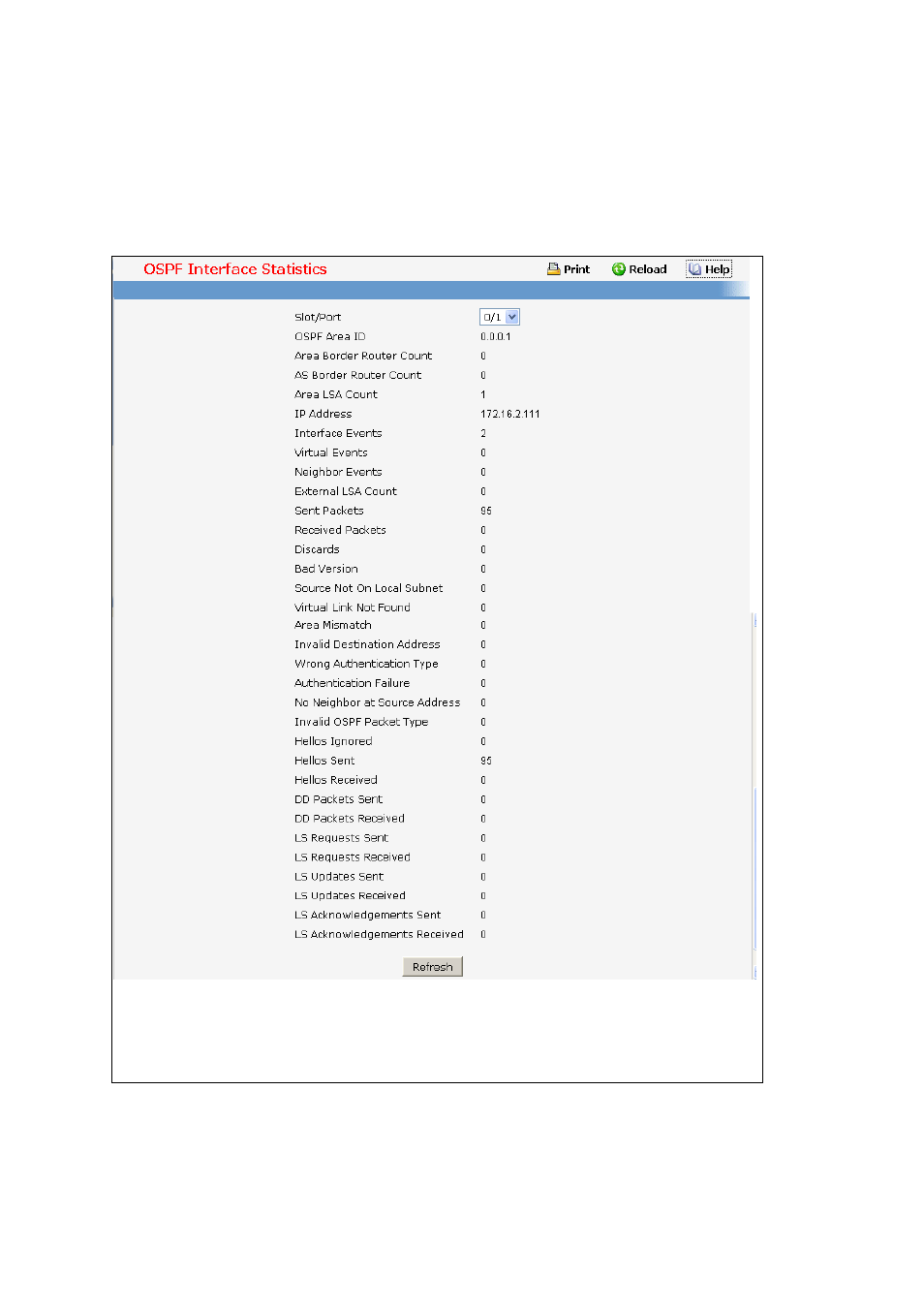 5 view interface statistics | Fortinet 548B User Manual | Page 798 / 969