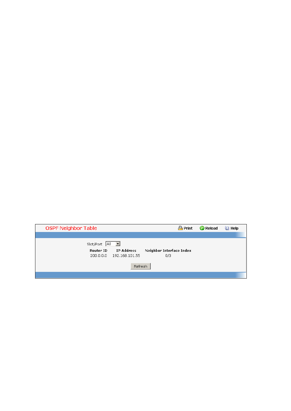 7 viewing neighbor table information | Fortinet 548B User Manual | Page 803 / 969