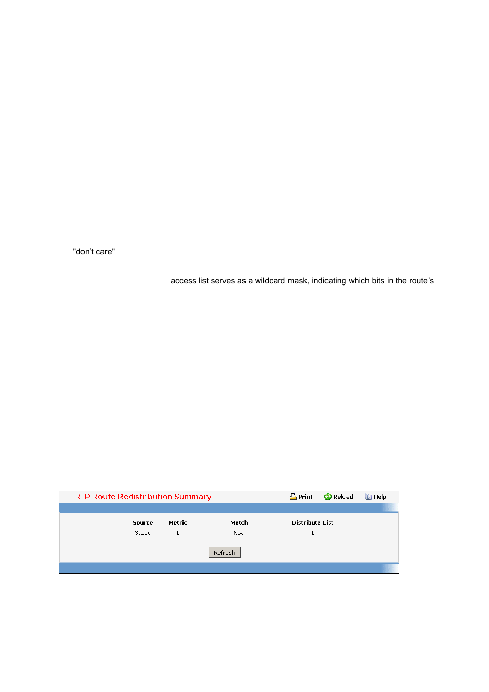 5 viewing route redistribution configuration | Fortinet 548B User Manual | Page 818 / 969