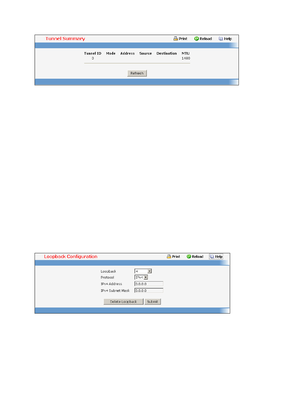 11 managing loopbacks | Fortinet 548B User Manual | Page 837 / 969