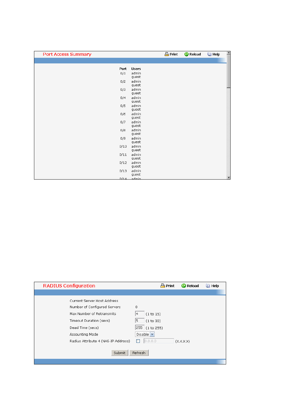 2 managing radius | Fortinet 548B User Manual | Page 850 / 969