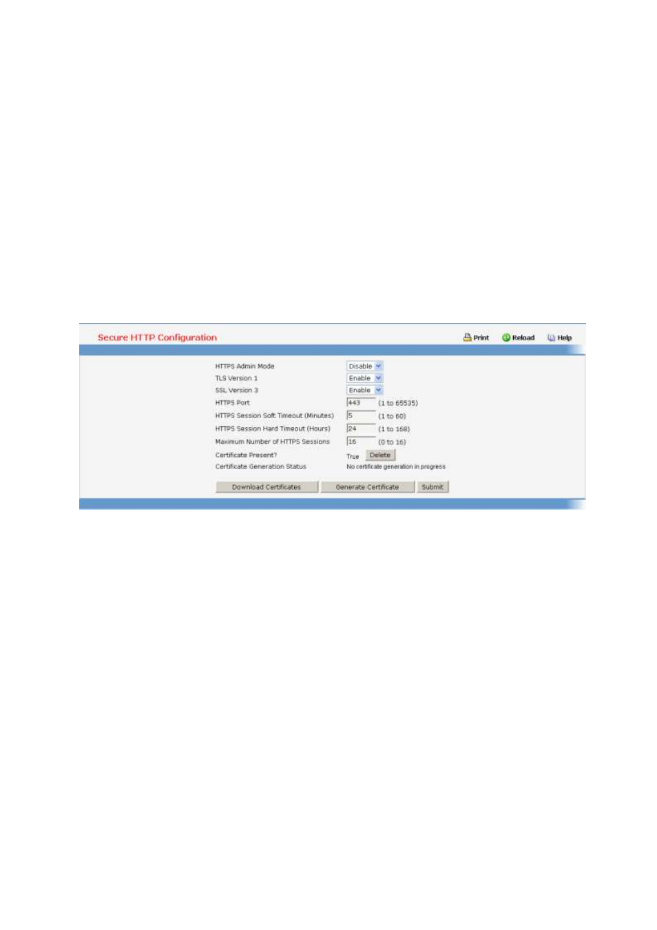 5 defining secure http configuration | Fortinet 548B User Manual | Page 859 / 969