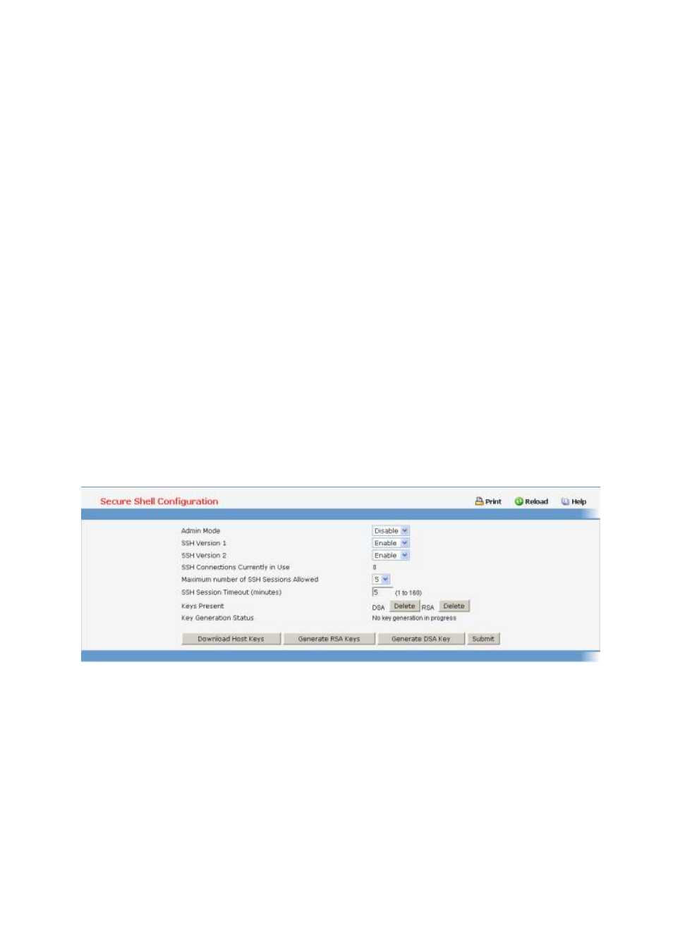 6 defining secure shell configuration | Fortinet 548B User Manual | Page 860 / 969