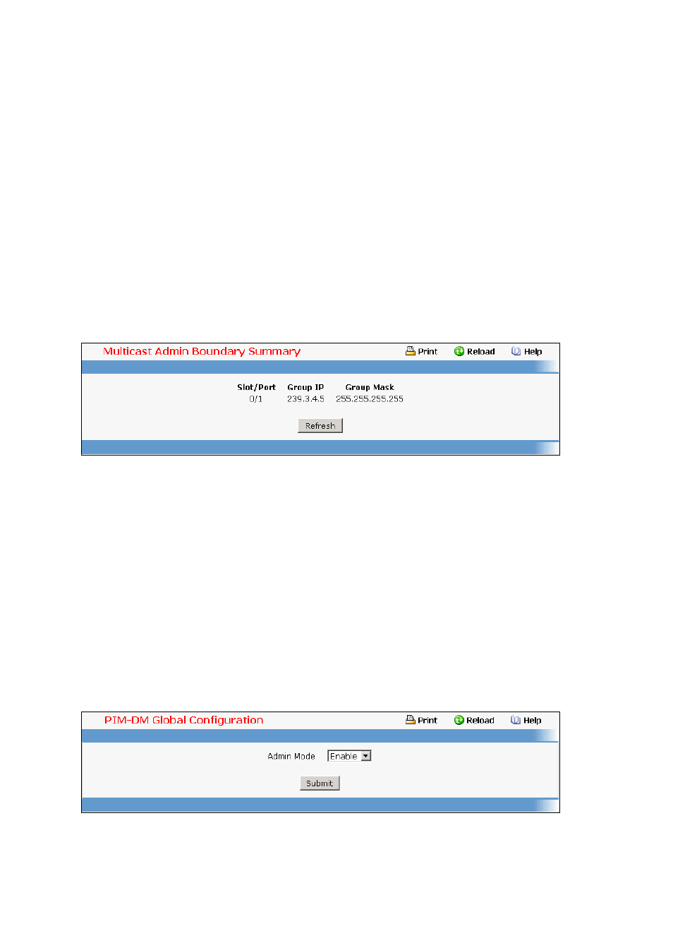 4 managing pim-dm protocol | Fortinet 548B User Manual | Page 943 / 969