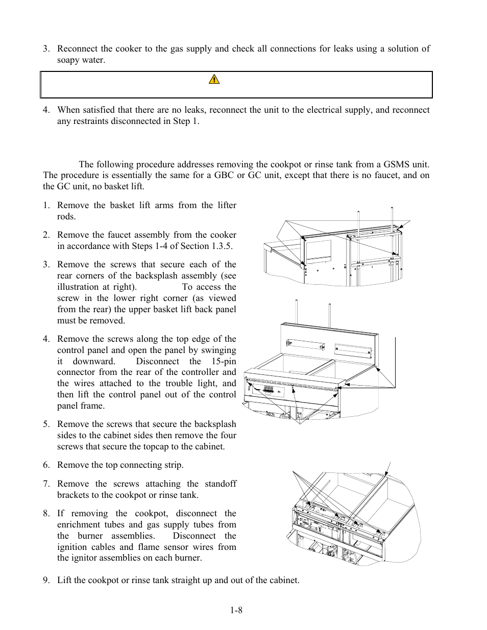 Frymaster GBC  EN User Manual | Page 11 / 48