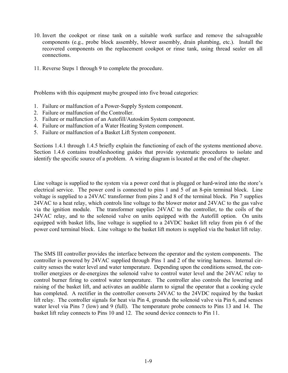 Frymaster GBC  EN User Manual | Page 12 / 48