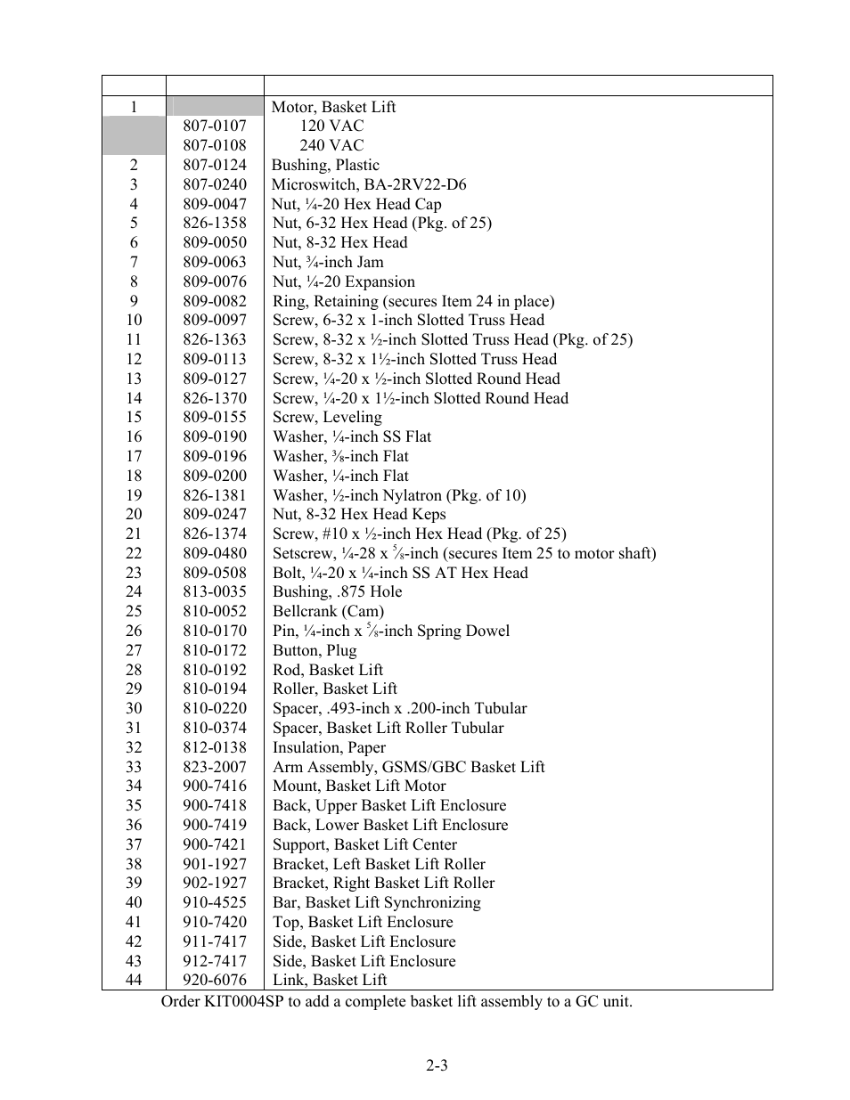 Frymaster GBC  EN User Manual | Page 23 / 48