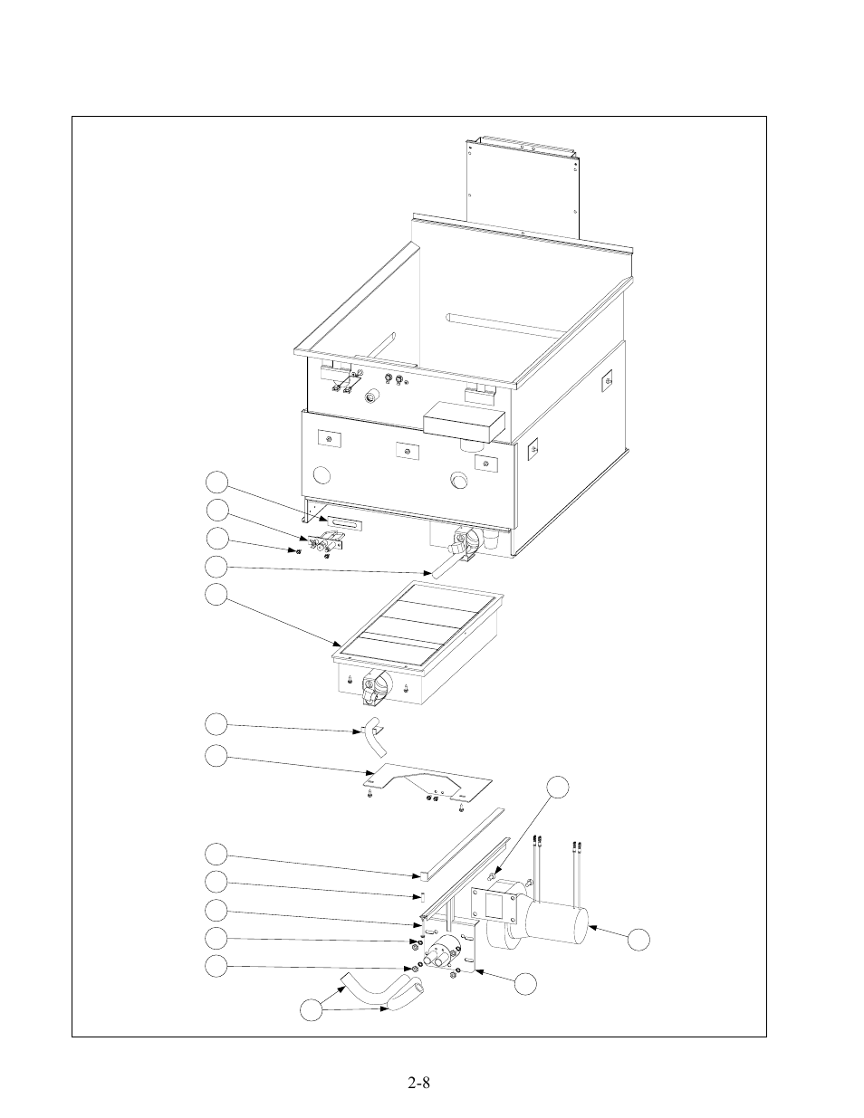 8 2.4 combustion system components | Frymaster GBC  EN User Manual | Page 28 / 48