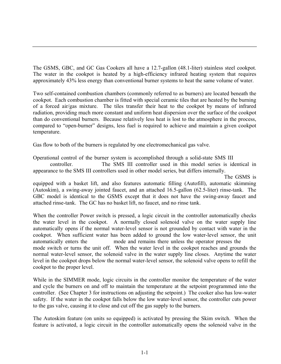 Frymaster GBC  EN User Manual | Page 4 / 48