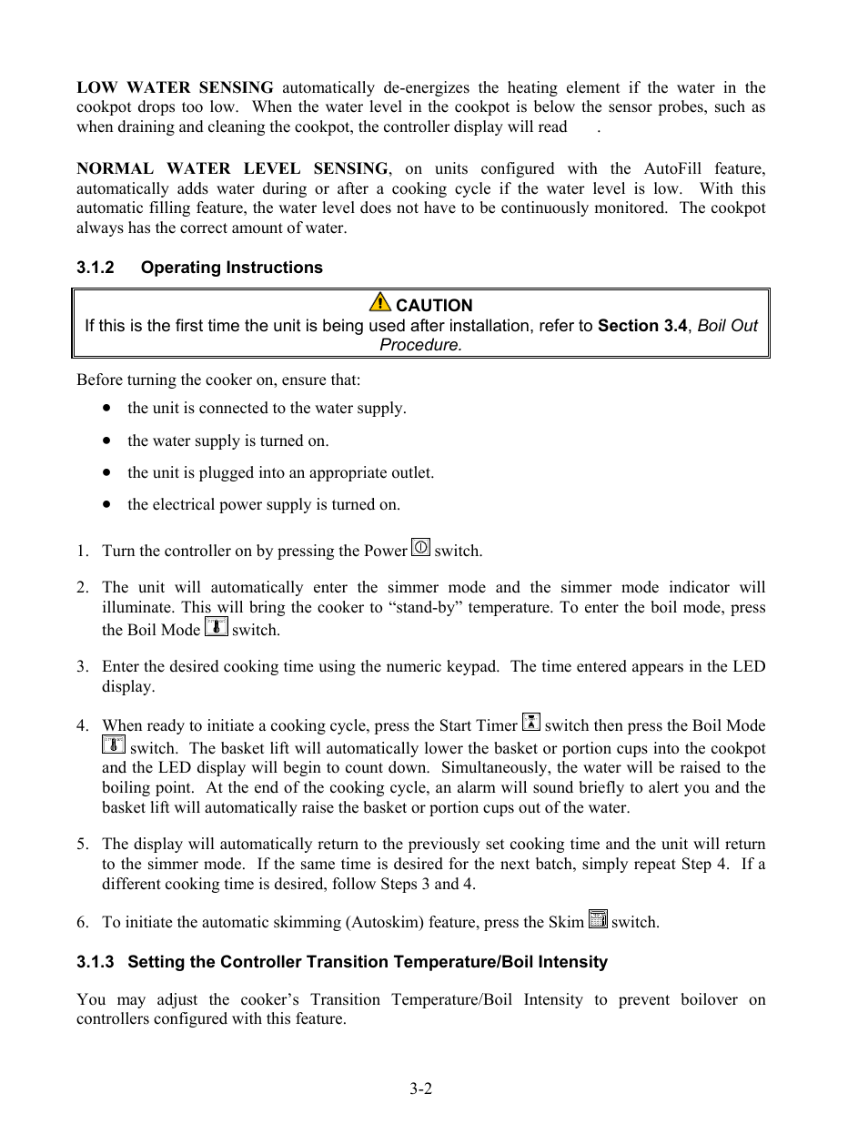 Frymaster 17EC User Manual | Page 16 / 96