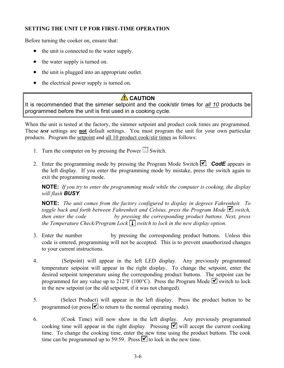 Frymaster 17EC User Manual | Page 20 / 96
