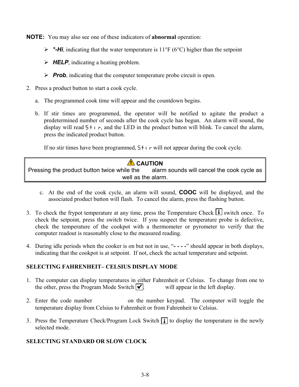 Frymaster 17EC User Manual | Page 22 / 96