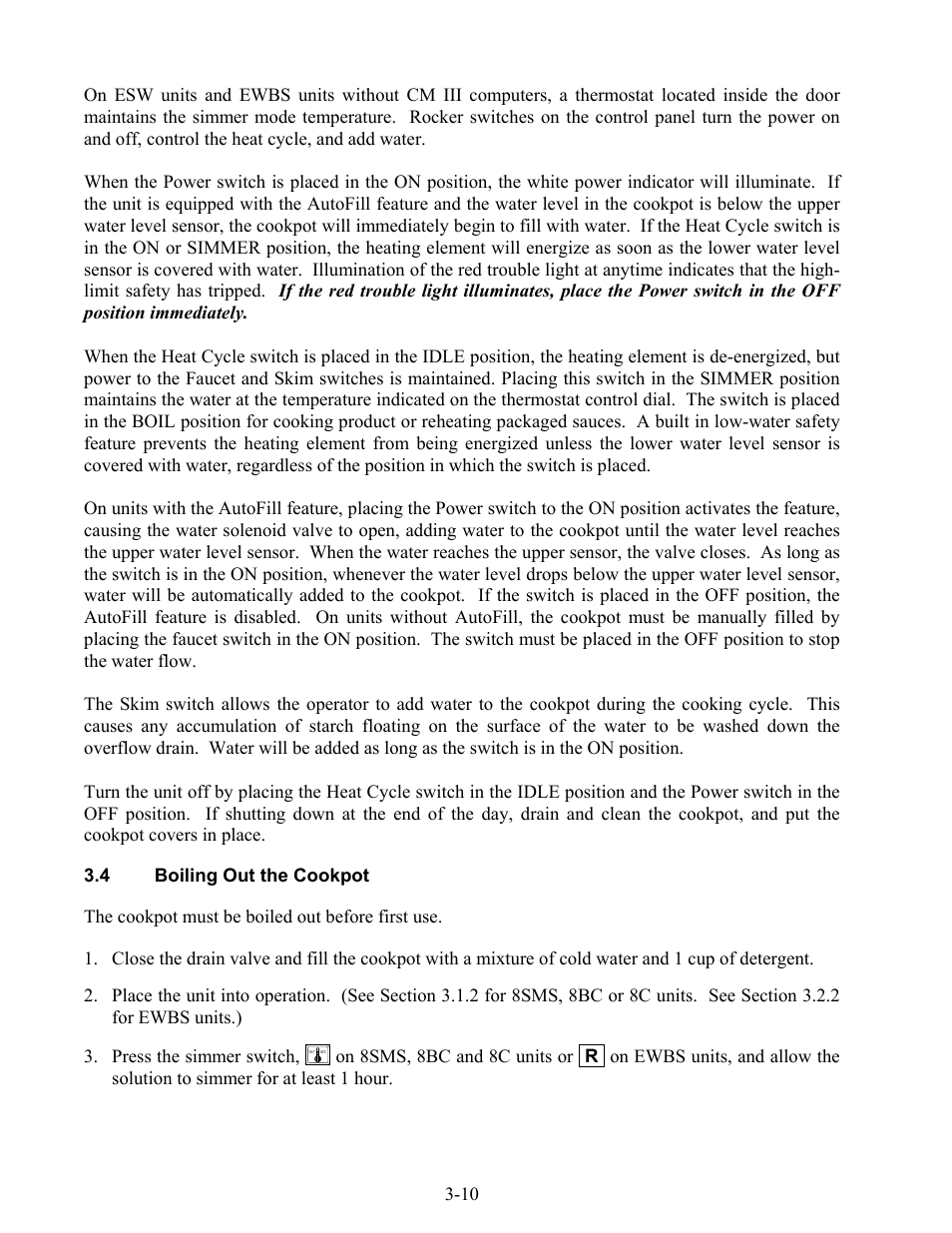 Frymaster 17EC User Manual | Page 24 / 96