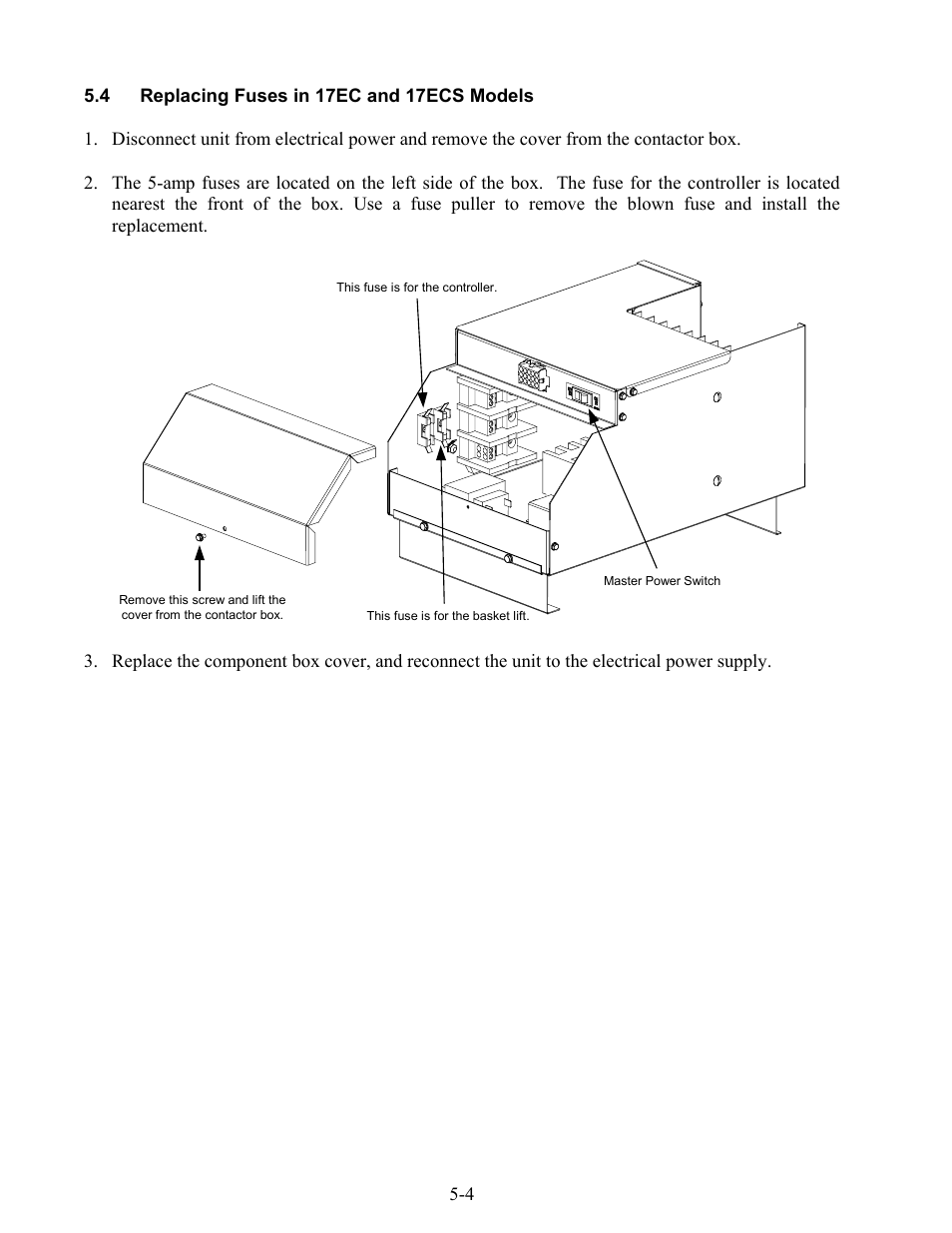 Frymaster 17EC User Manual | Page 32 / 96