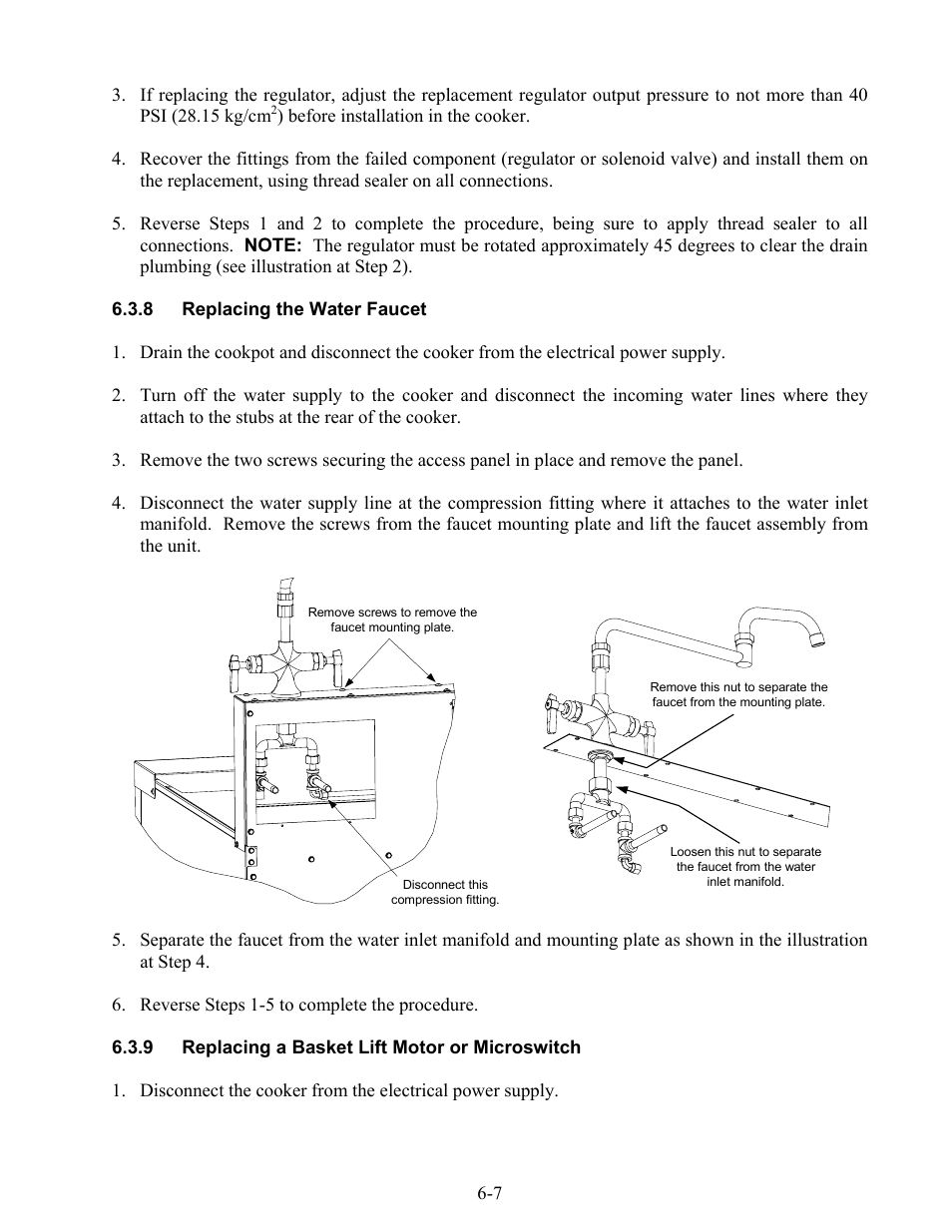 Frymaster 17EC User Manual | Page 39 / 96