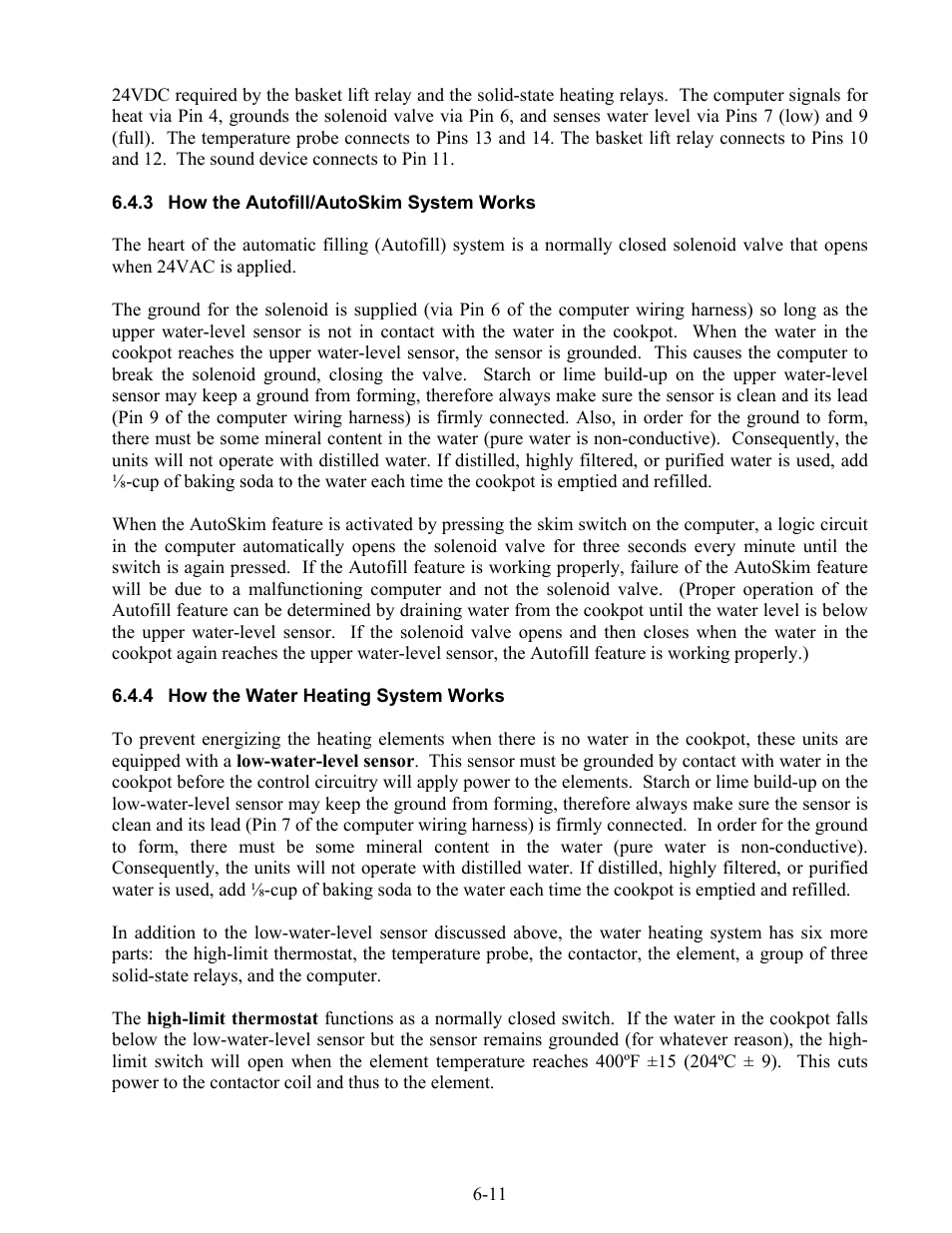 Frymaster 17EC User Manual | Page 43 / 96