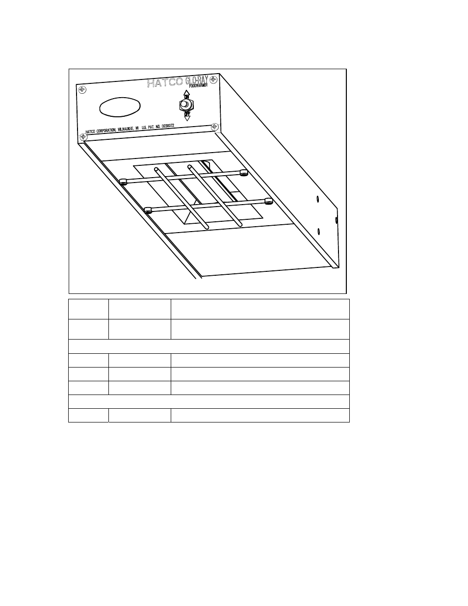 Heat lamps/food warmers | Frymaster FWH-1 User Manual | Page 6 / 14