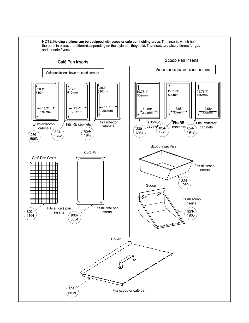 Heat lamps/food warmers | Frymaster FWH-1 User Manual | Page 8 / 14