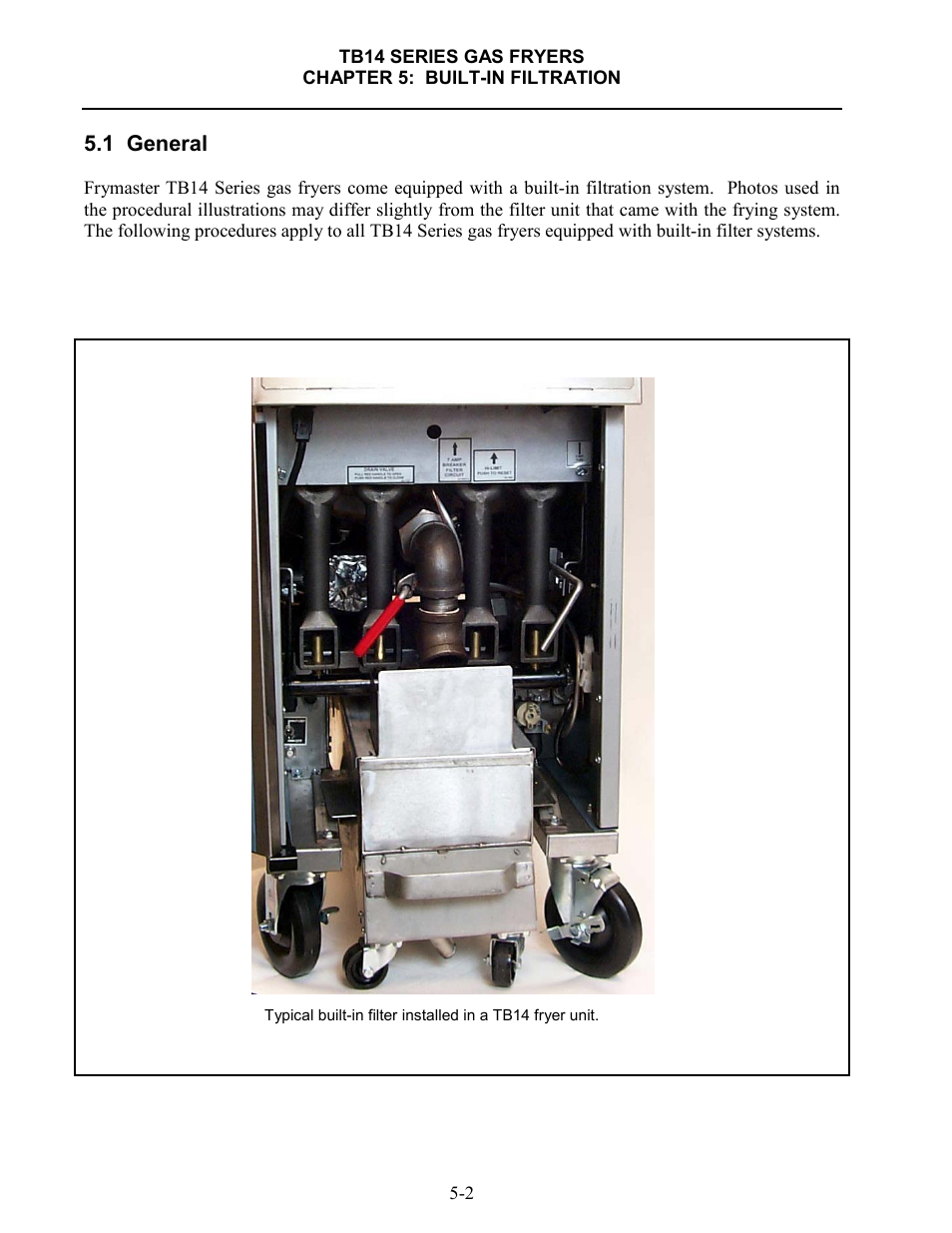 Frymaster TB14 User Manual | Page 24 / 60