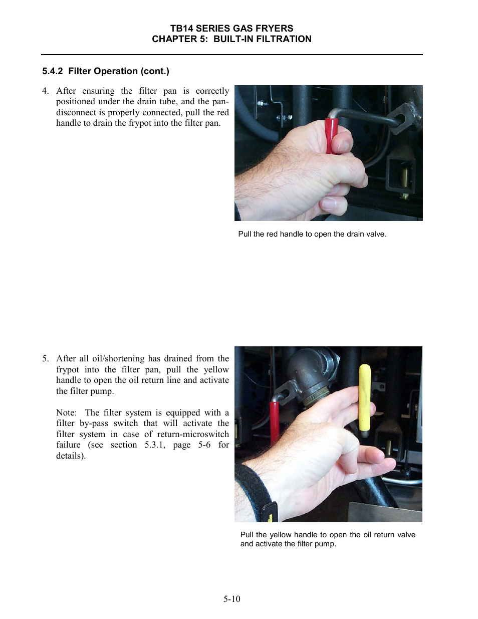 Frymaster TB14 User Manual | Page 32 / 60