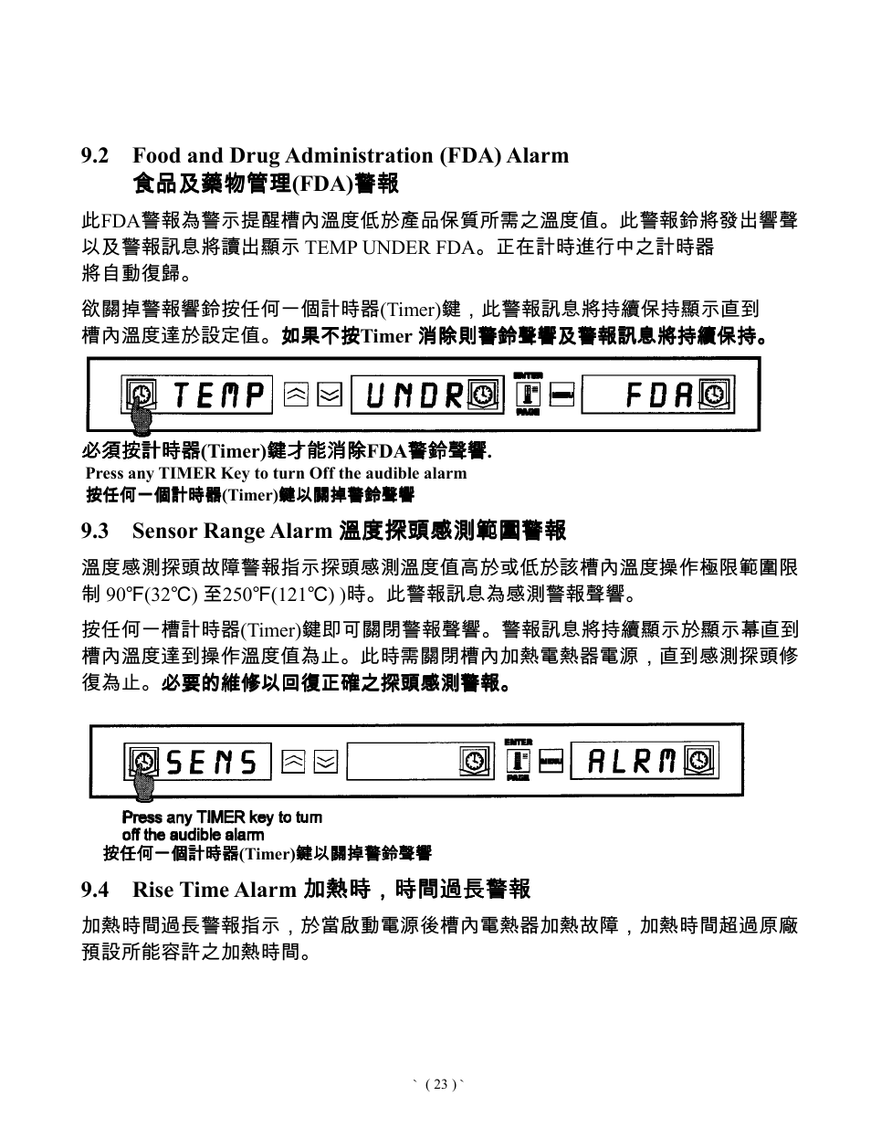Frymaster Universal Holding Cabinet User Manual | Page 24 / 53