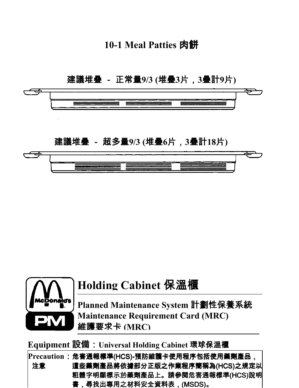 Frymaster Universal Holding Cabinet User Manual | Page 49 / 53
