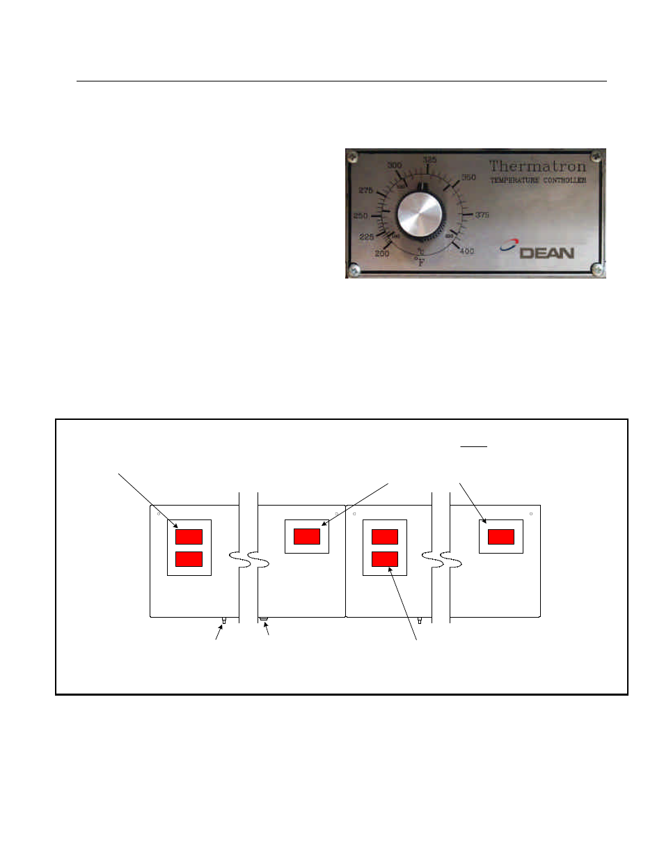1 operating fryers with thermatron controllers, Thermatron temperature controller | Frymaster D50 Series User Manual | Page 32 / 44