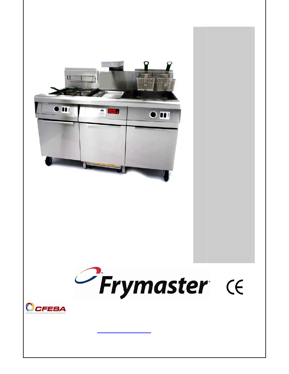 Frymaster CF SERIES MJCFEC User Manual | 50 pages