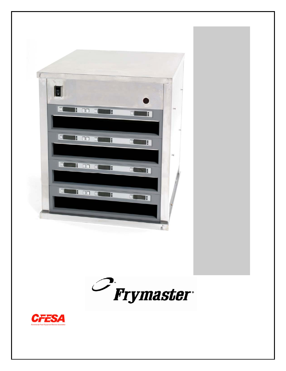 Frymaster HCP User Manual | 30 pages