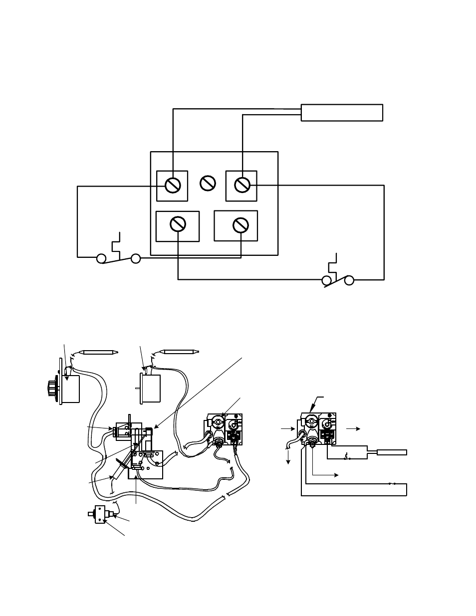 4 millivolt wiring diagrams, 1 all units (except australia), High-limit operating thermostat | Thermopile 6.4.2 australia only, Combination gas valve | Frymaster Dean 52 Series User Manual | Page 34 / 39