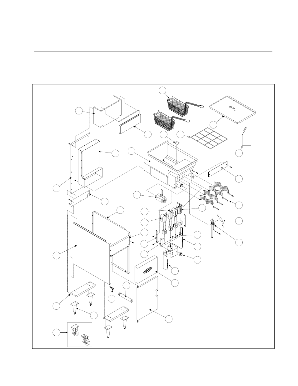 1 super runner 52 primary components | Frymaster Dean 52 Series User Manual | Page 35 / 39