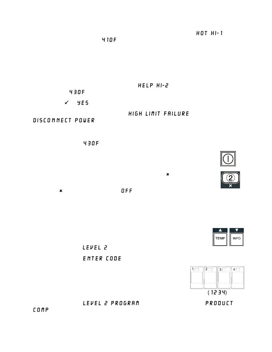 13 programming level two | Frymaster GEN II LOVTM BIELA14 User Manual | Page 47 / 86