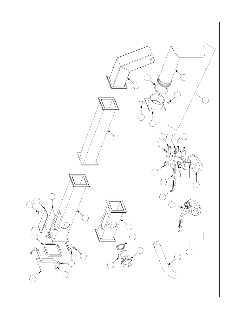 4 drain system components | Frymaster 35 Series User Manual | Page 27 / 40