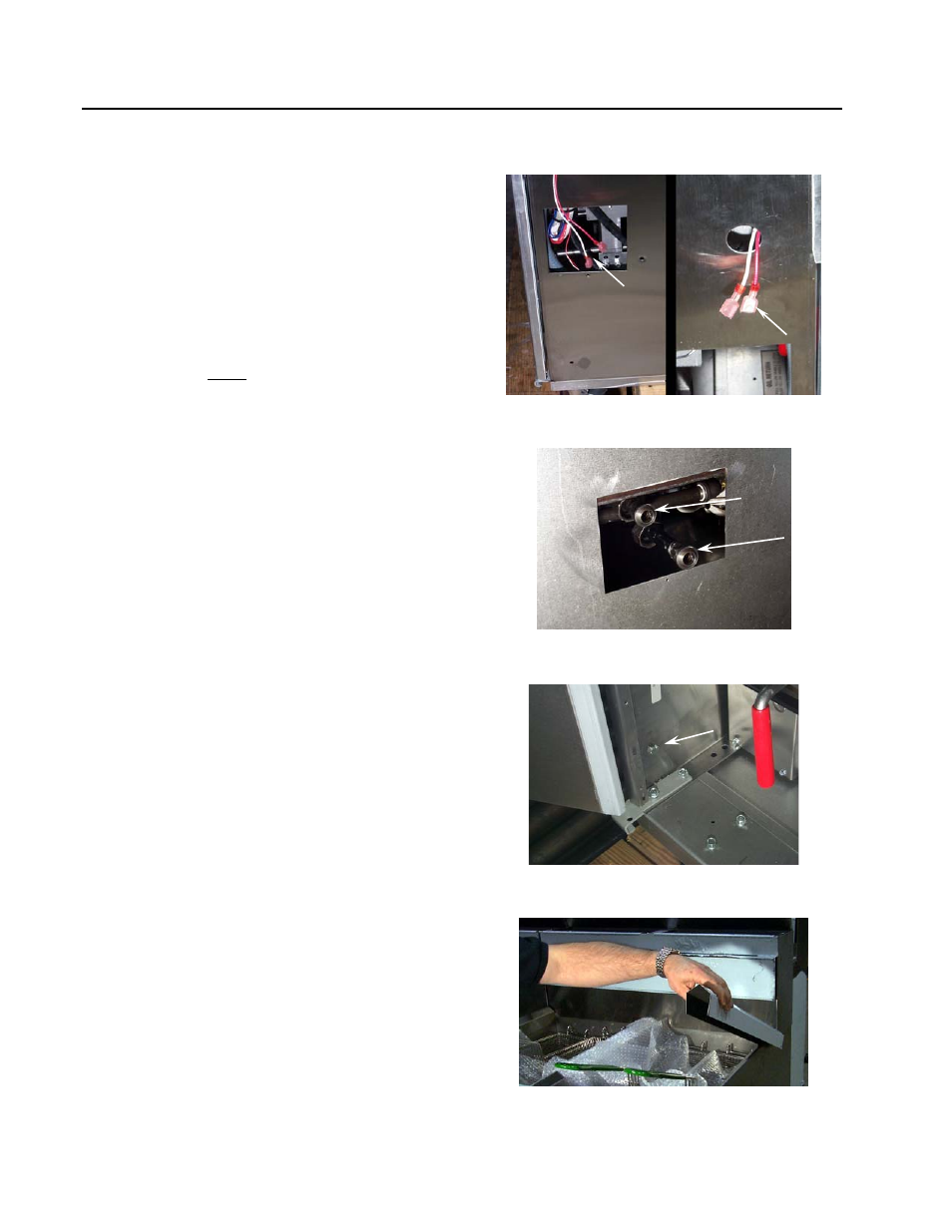 1 installing the fryer (cont.) | Frymaster FPD65 User Manual | Page 15 / 60