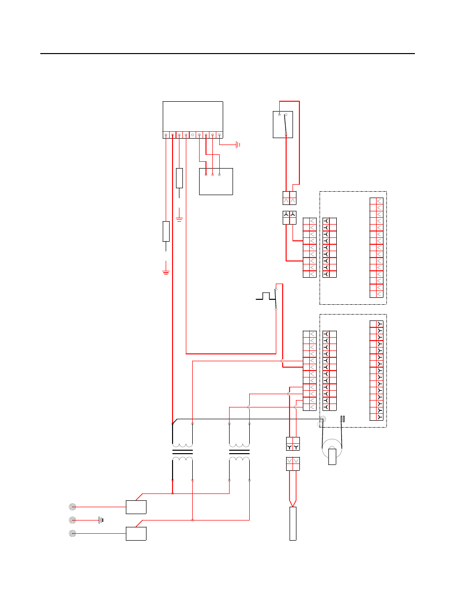 4 wiring diagram, main, Line volt a g e, Cm 4- s co m p ut er | Boa r d | Frymaster FPD65 User Manual | Page 45 / 60