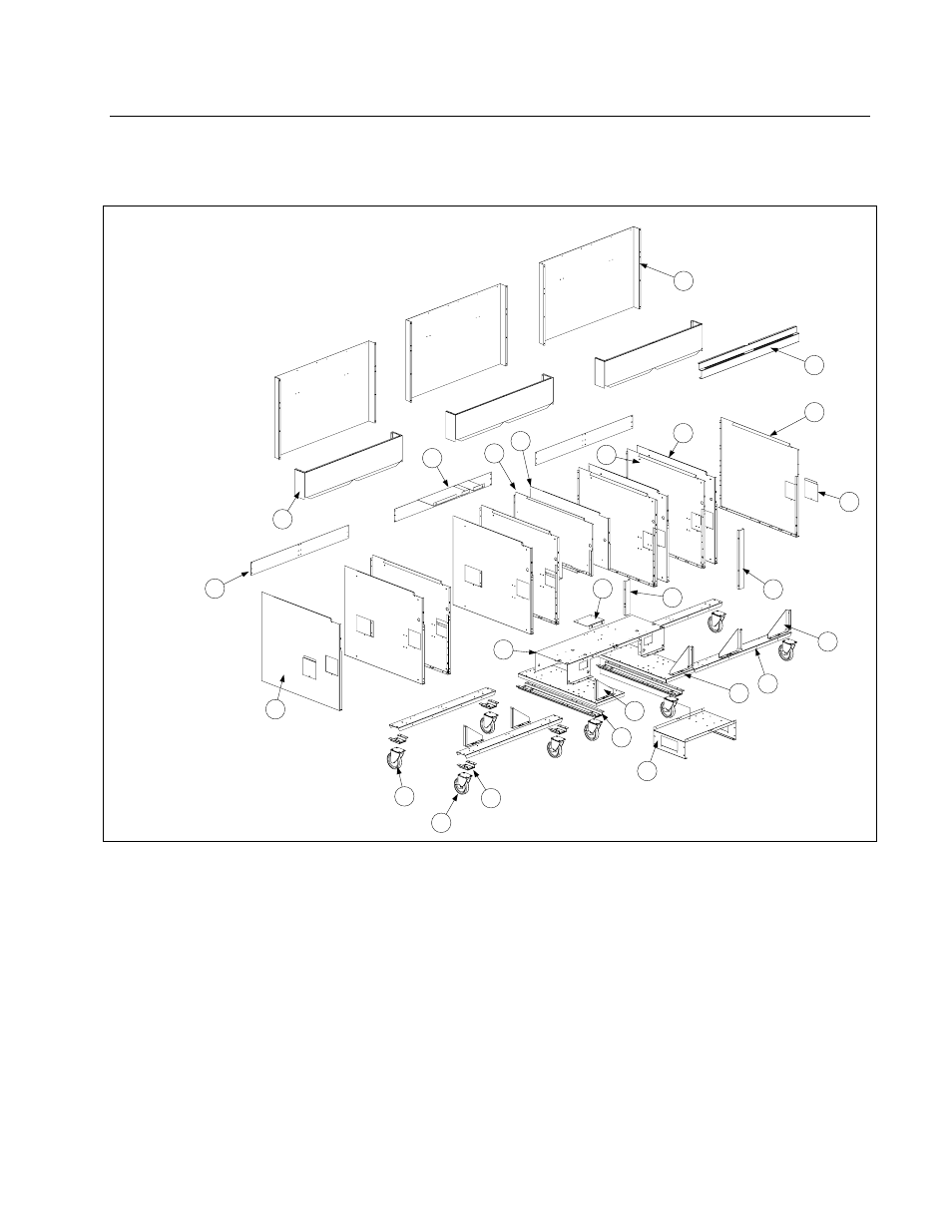 1 cabinetry and related components | Frymaster FPD65 User Manual | Page 47 / 60