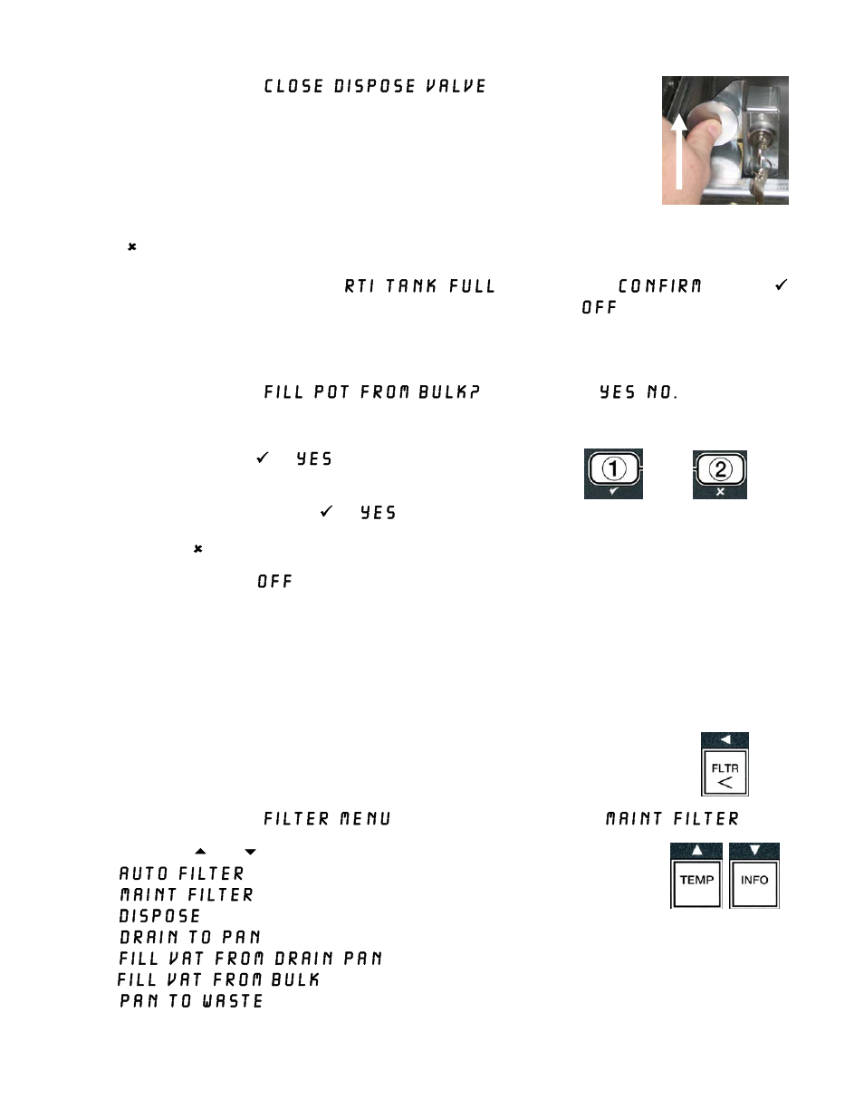 11 filter menu, 1 accessing the filter menu | Frymaster LOV BIGLA30 User Manual | Page 43 / 88