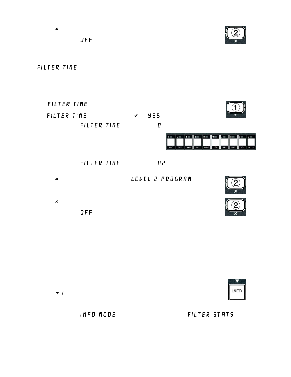 14 info mode, 6 filter time | Frymaster LOV BIGLA30 User Manual | Page 58 / 88