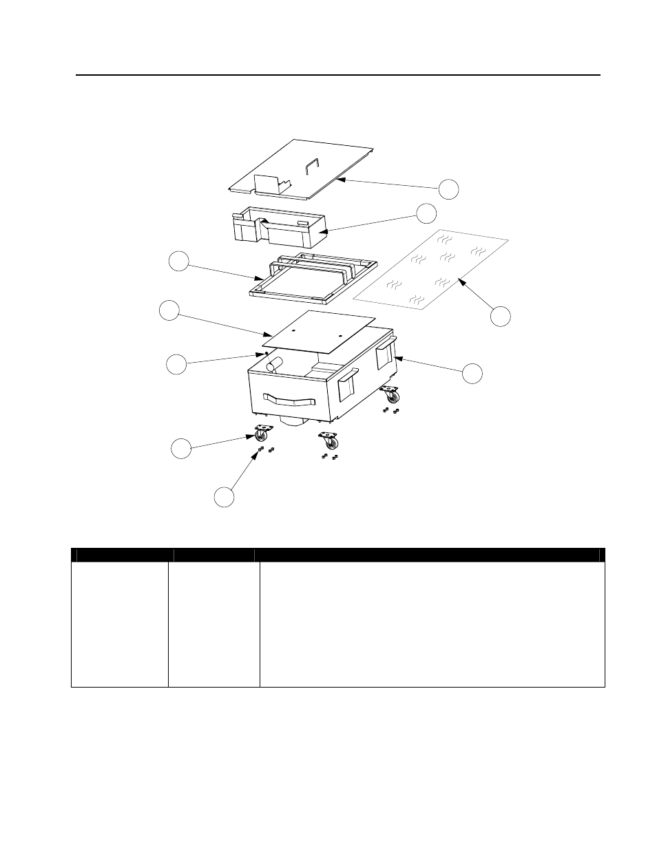 2 uff filtration components; scfd50 series fryers | Frymaster D User Manual | Page 89 / 100